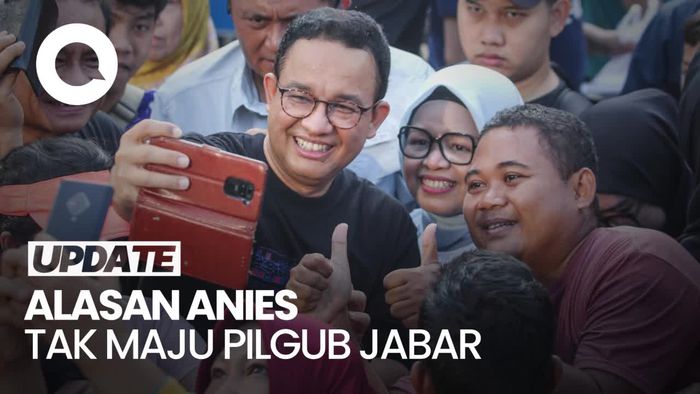 Alasan Anies Tak Maju Pilgub Jabar hingga PDIP Sebut Ada Tantangan Besar