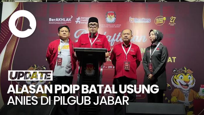 Soal PDIP Batal Usung Anies di Pilgub Jabar: Kita Hadapi Tantangan Besar