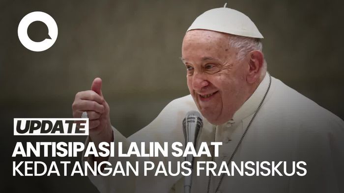 Catat! Lokasi Kantong Parkir saat Kedatangan Paus Fransiskus ke Jakarta