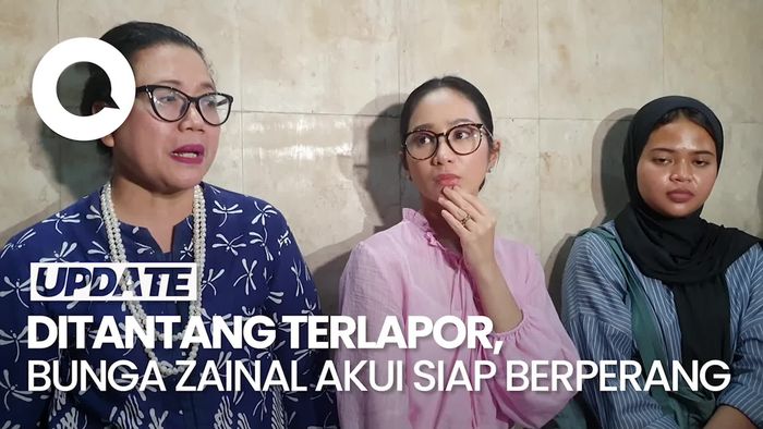 Terlapor Bakal Bikin Tim Hukum, Bunga Zainal: Siap Berperang