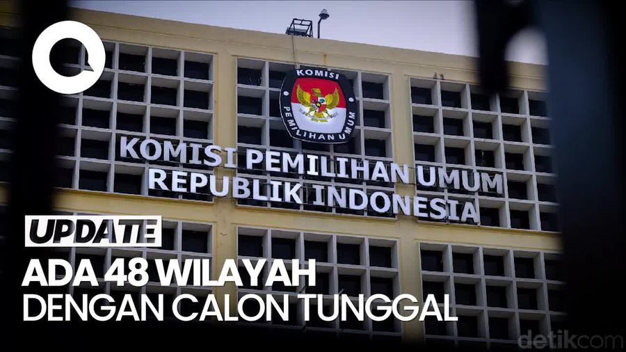 Calon Tunggal Ada 48 Daerah, KPU Perpanjang Pendaftaran 3 Hari