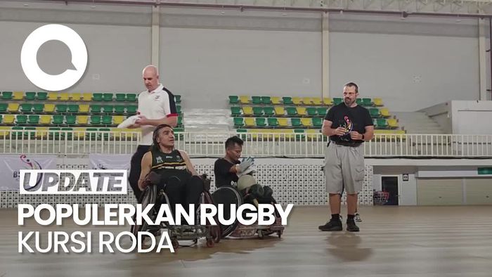 Kedubes Australia Ajak Mahasiswa UNJ Main Bareng Rugby Kursi Roda
