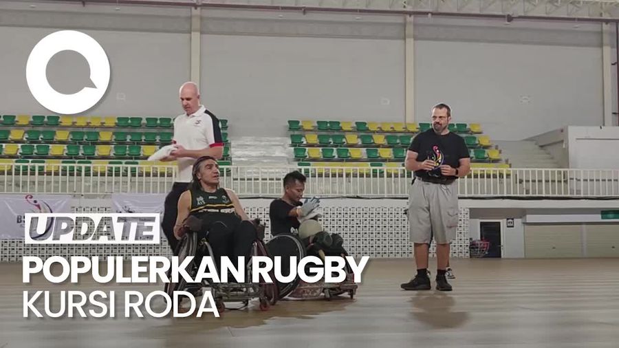 Kedubes Australia Ajak Mahasiswa UNJ Main Bareng Rugby Kursi Roda