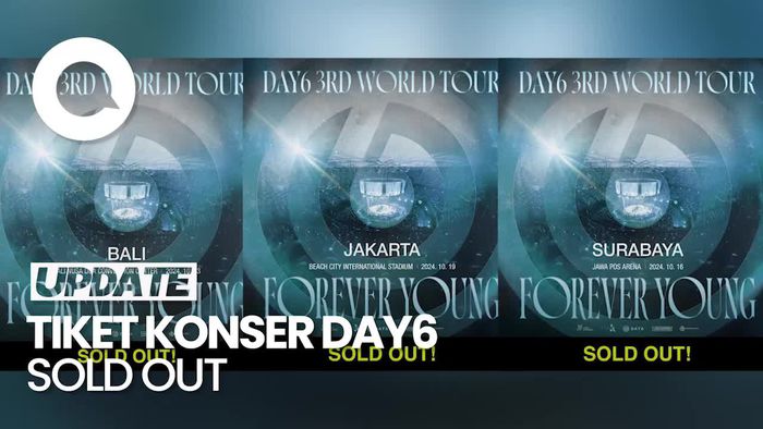 Tiket Konser DAY6 di Tiga Kota Indonesia Sold Out!