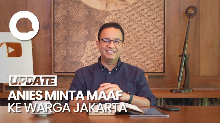 Anies Minta Maaf ke Warga Jakarta Setelah Batal Nyagub