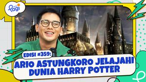 Ario Astungkoro Jelajahi Dunia Harry Potter