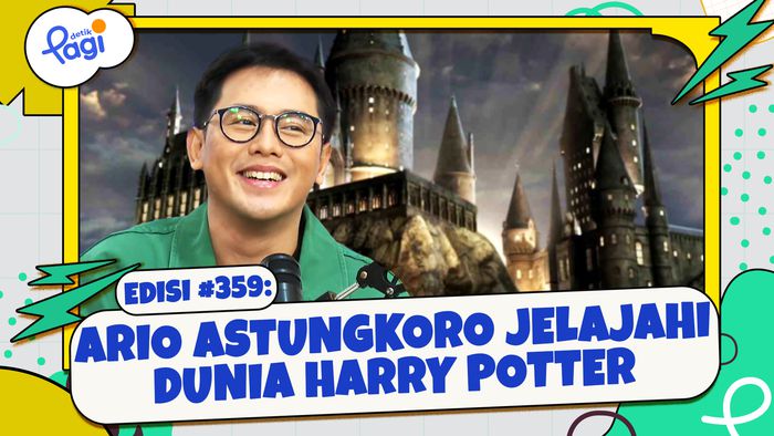 Ario Astungkoro Jelajahi Dunia Harry Potter