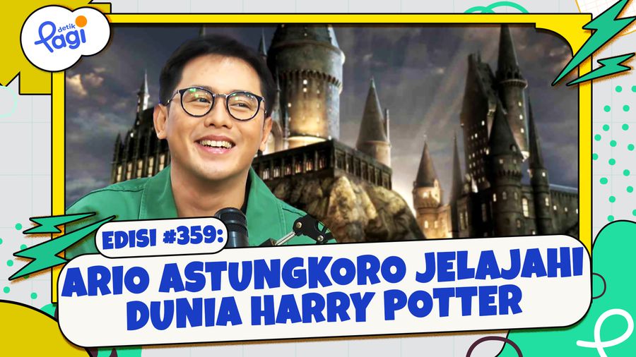 Ario Astungkoro Jelajahi Dunia Harry Potter