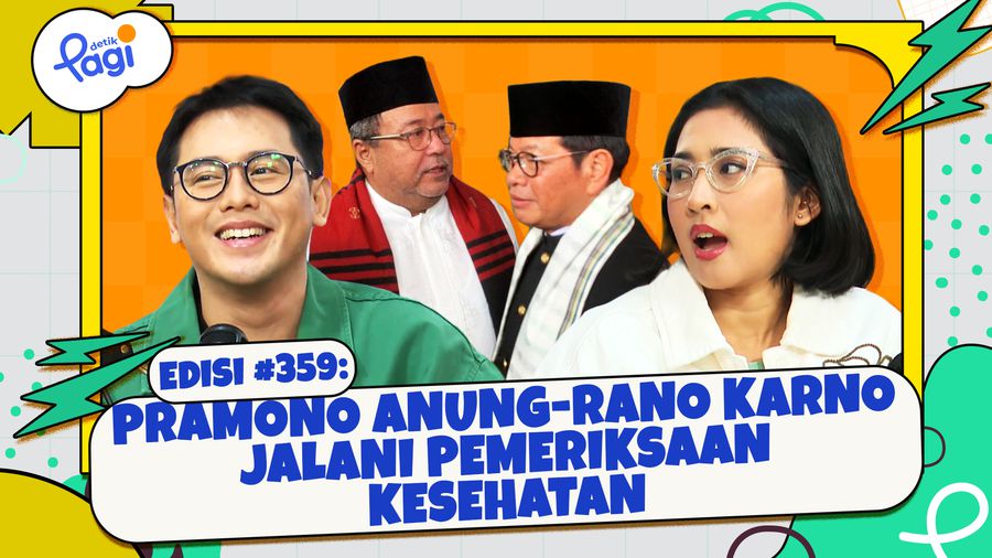 Pramono Anung-Rano Karno Jalani Pemeriksaan Kesehatan