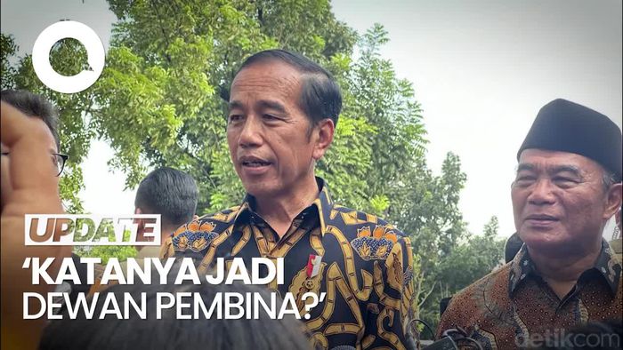 Ditanya Akankah Jadi Kader Golkar, Jokowi: Lah Katanya Jadi Ketua?