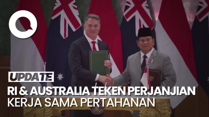 Prabowo Terima Kunjungan Menhan Australia, Teken Kerja Sama Pertahanan