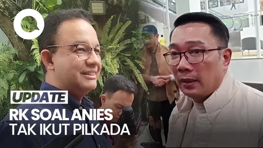 RK soal Anies Gagal Nyagub: Takdir Kita Berbeda