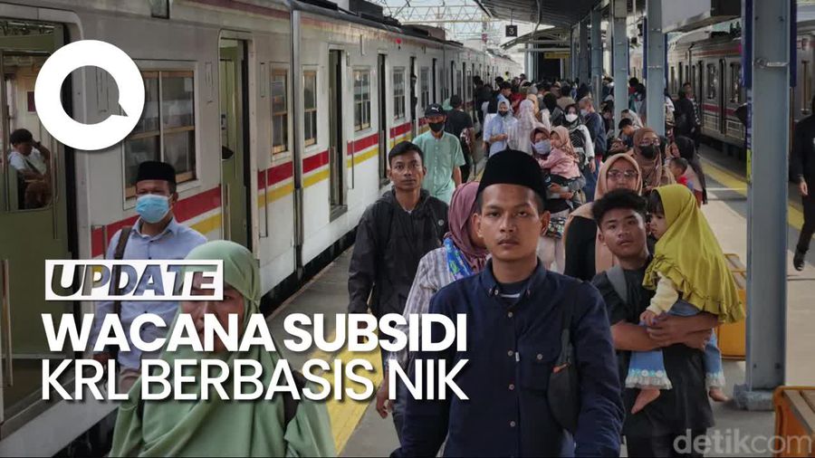 Jokowi soal Wacana Subsidi KRL Diubah Berbasis NIK: Saya Nggak Tahu