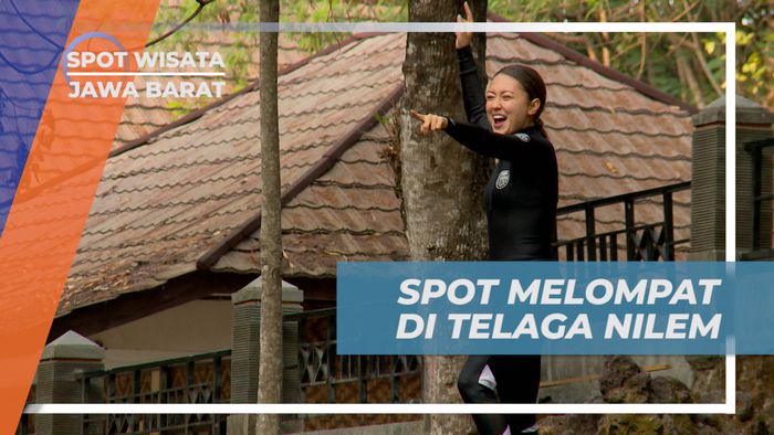 Sensasi Menantang Nyali Clift Jump di Telaga Nilem yang Memacu Adrenalin, Jawa Barat