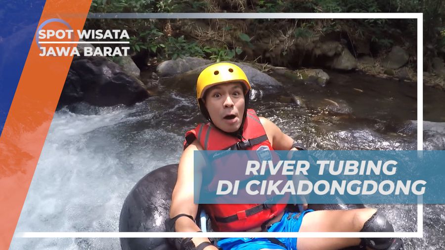 Sensasi Seru, Menyusuri Jeram Sungai Cikadongdong dengan River Tubing, Jawa Barat
