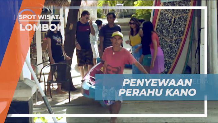 Tawar Menawar Menyewa Perahu Kano di Gili Trawangan, Lombok