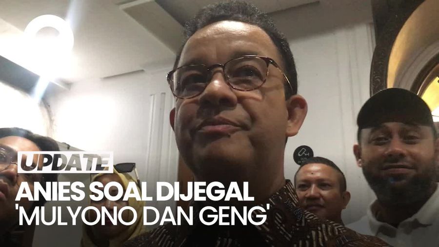 Anies soal Dijegal Mulyono dan Geng: Pak Ono Mengalami dari Dekat