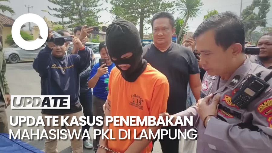 Penembakan Mahasiswa PKL Bawaslu Lampung Didasari Motif Asmara