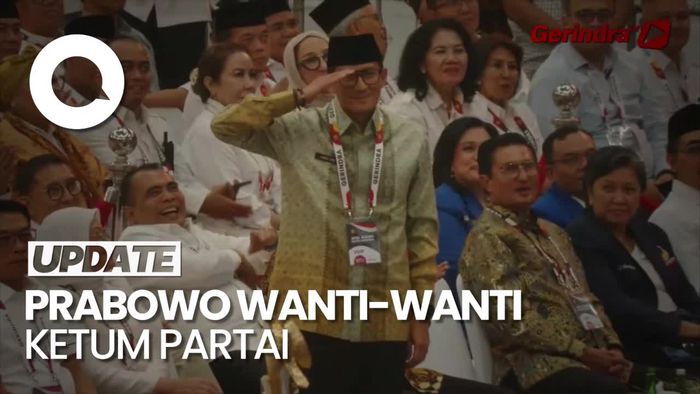 Prabowo: Sandiaga Uno Kader Gerindra yang Saya Susupi ke PPP