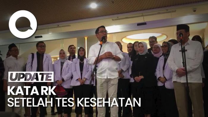 Kelakar Ridwan Kamil Ungkap Disetrum Dokter Saraf saat Tes Kesehatan