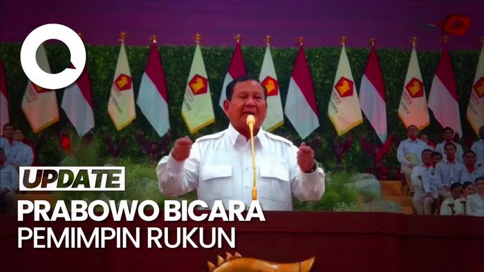 Prabowo: Budaya Indonesia, Rakyat Ingin Pemimpinnya Rukun