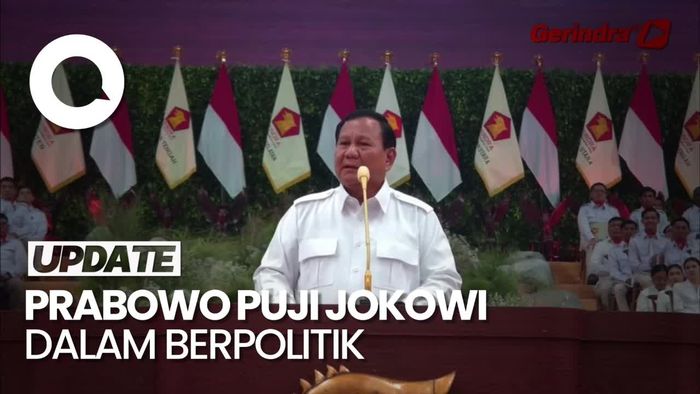 Prabowo Puji Jokowi: Urusan Politik, Datang ke Orang Solo Ini