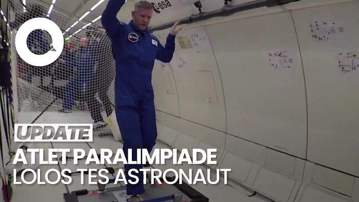 Atlet Paralimpiade Inggris Jadi Calon Astronaut