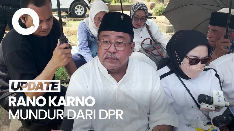 Maju Cawagub Jakarta, Rano Karno Mundur dari DPR