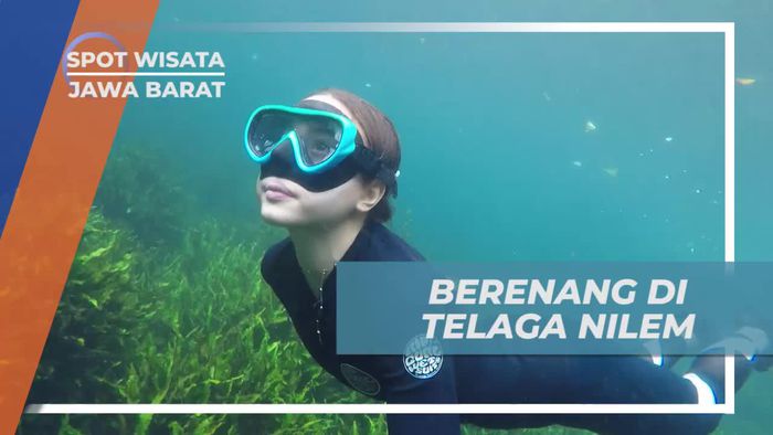 Berenang Seru di Telaga Nilem Dengan Air Jernihnya, Kuningan Jawa Barat