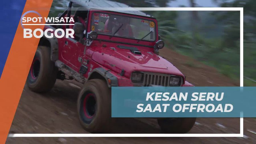 Momen Berkesan Mengendarai Mobil Offroad di Bogor