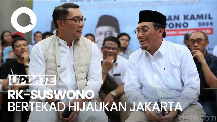 RK Bertekad Hijaukan Jakarta: Minimal 3 Kali Lipat