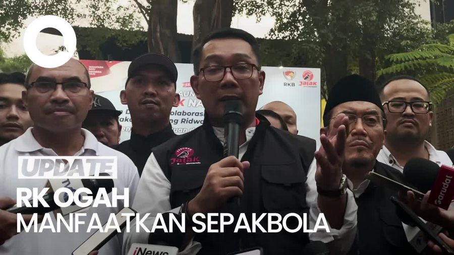 RK Ogah Manfaatkan Jakmania untuk Hal Politis: Tapi Itu Pasti Diurus