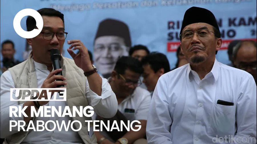 RK: Kalau Kami Menang, Pak Prabowo Tenang Jakarta Diurus Koalisi