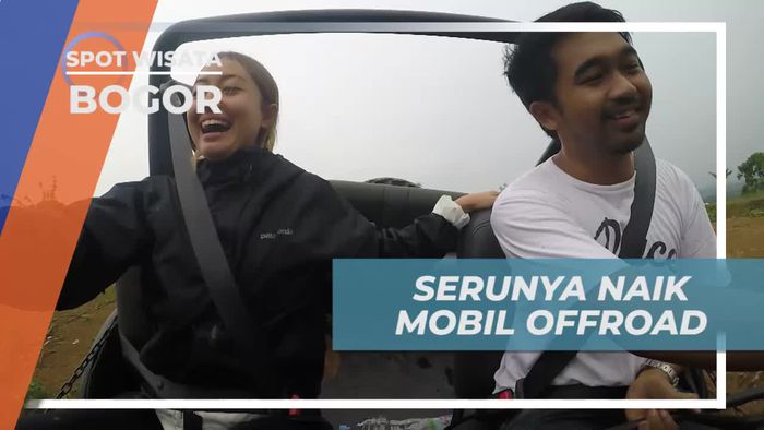 Menikmati Keseruan Melintasi Lintasan Naik-turun Mobil Offroad, Bogor
