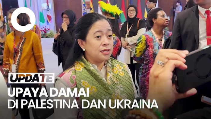 Bicara di IAPF, Puan Dorong Upaya Perdamaian di Palestina dan Ukraina