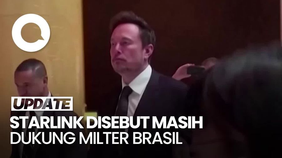 Elon Musk Sebut Starlink Masih Dukung Militer Brasil