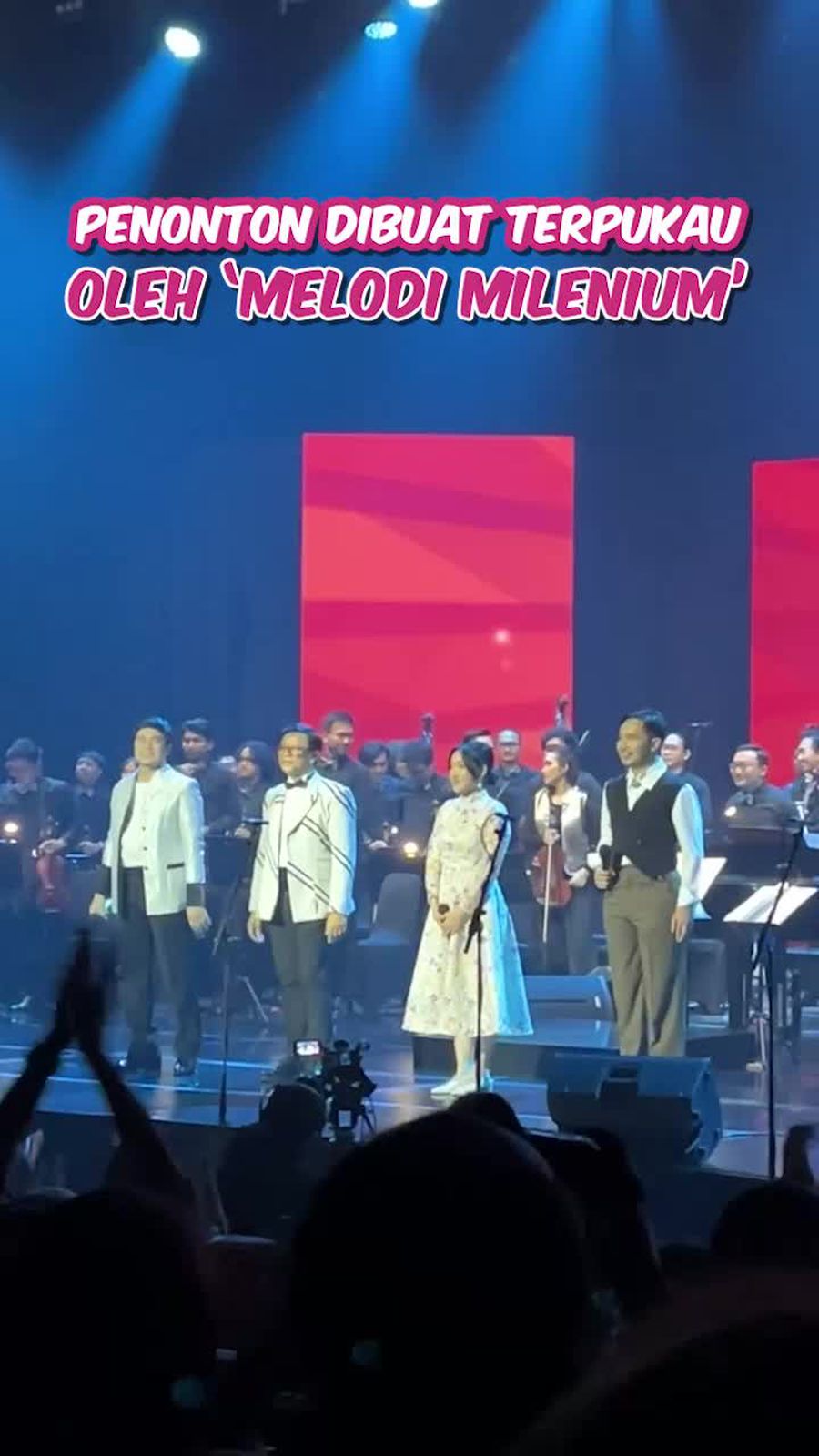 Standing Ovation Penonton untuk Konser Orkestra Melodi Milenium