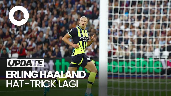 Haaland Cetak Hat-trick, Haaland Bikin Rekor
