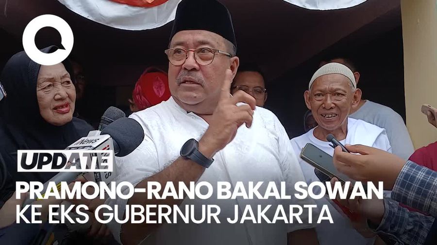 Pramono-Rano Bakal Sowan ke Eks Gubernur Jakarta, Dari Sutiyoso hingga Anies