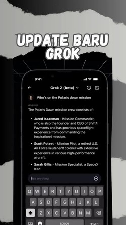 Ada yang Baru di Grok: Pemilihan Gambar Cepat hingga Teks