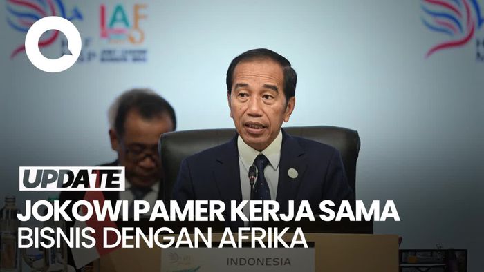 Jokowi Pamer Kerja Sama Bisnis dengan Afrika Capai Rp 54,3 T di IAF Bali