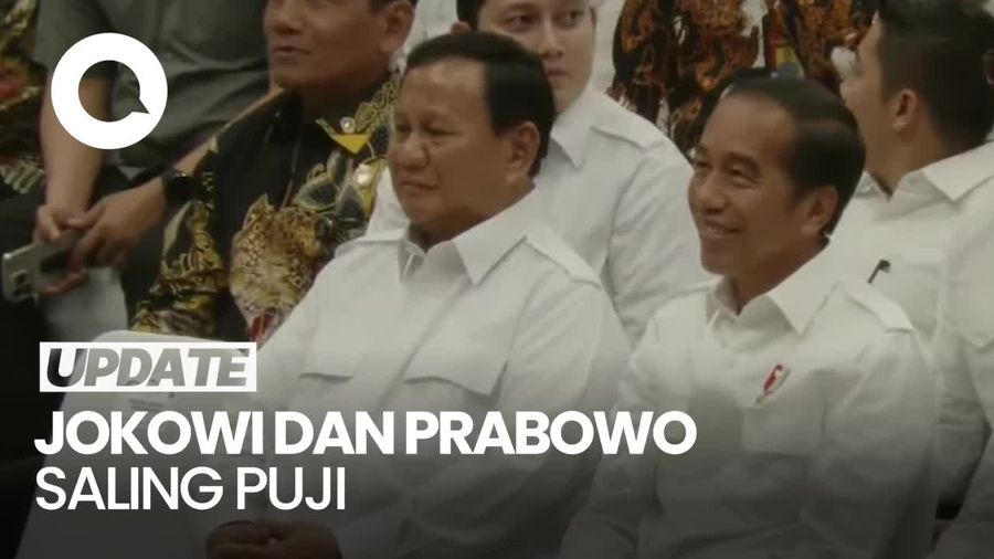 Kala Jokowi-Prabowo Saling Puji di Tengah Isu Keretakan Hubungan