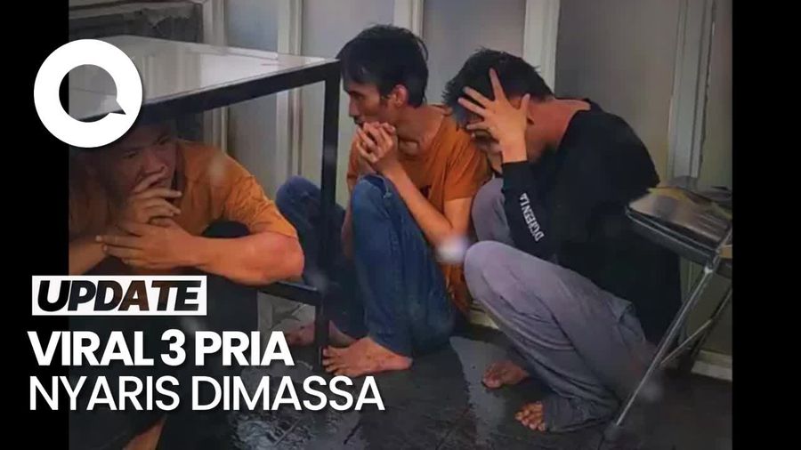 Viral 3 Pria Diduga Pelaku Tabrak Lari Nyaris Dimassa di Malang