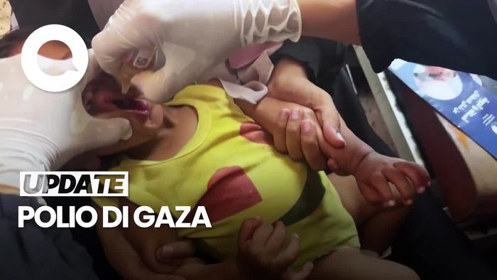 Polio Ancam Gaza di Tengah Perang