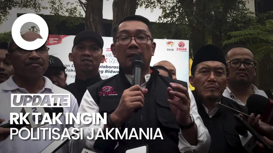 Janji Ridwan Kamil Tak Libatkan Jakmania saat Nyagub
