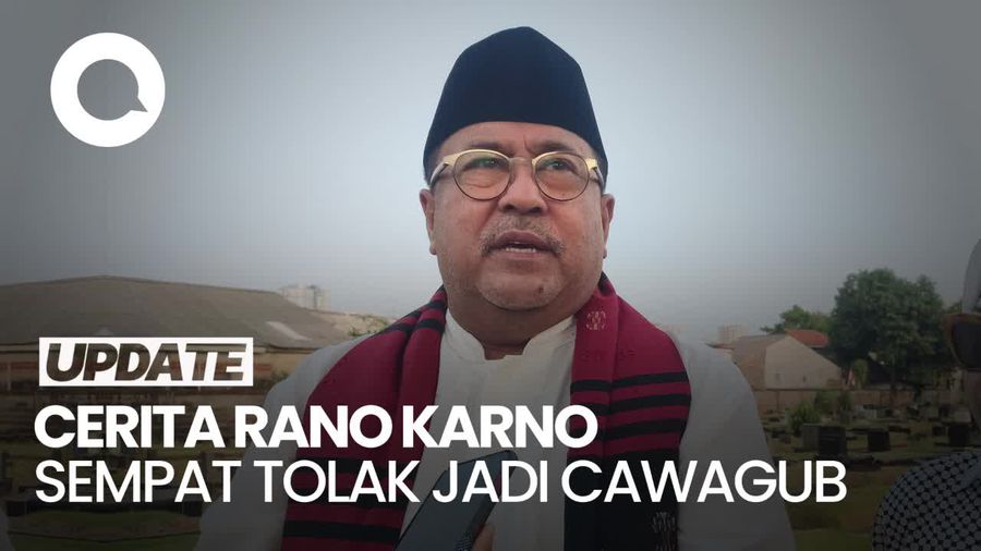 Pengakuan Rano Karno Sempat Menolak Jadi Cawagub hingga Siap Dipecat PDIP