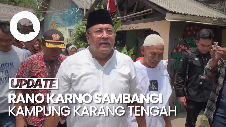 Blusukan ke Lebak Bulus, Rano Karno ke Lokasi Syuting Si Doel Anak Betawi