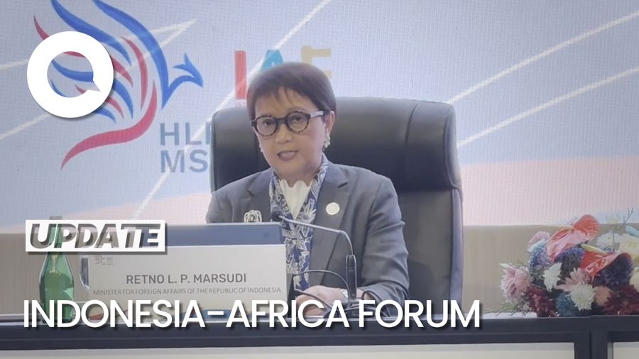 Menlu Retno Beberkan Potensi Kerja Sama dalam Indonesia-Africa Forum