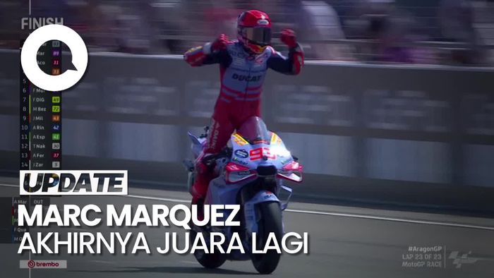 Juara MotoGP Aragon, Marquez: Saya Mengorbankan Banyak Hal