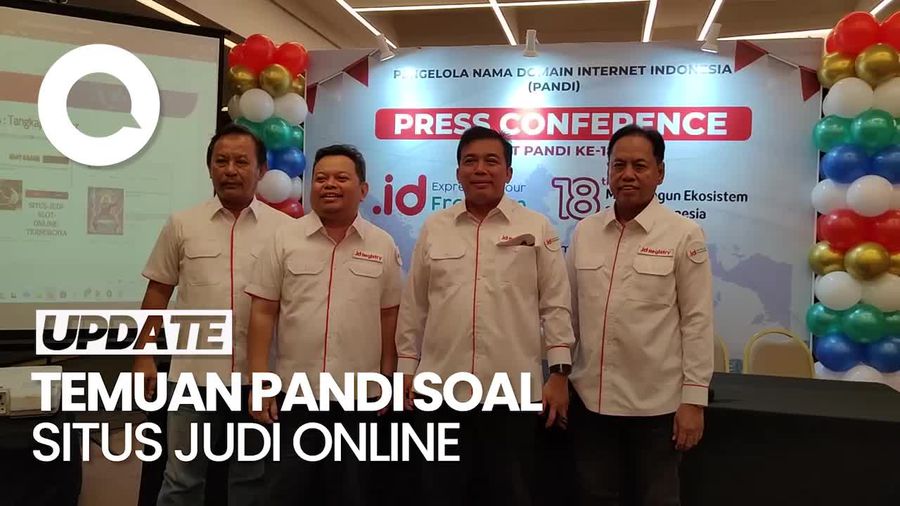 PANDI Deteksi 29 Ribu URL Judi Online, Terbanyak di Sub Domain Kampus
